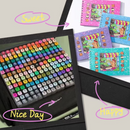 Kit Bobbie Goods - Caneta 24 Cores + Livros 48 Folhas